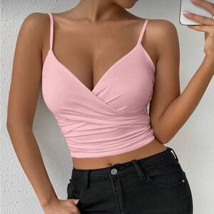 Chic Pink Camisole Top